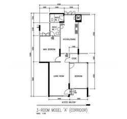 Blk 144 Tampines Street 12 (Tampines), HDB 3 Rooms #637790451